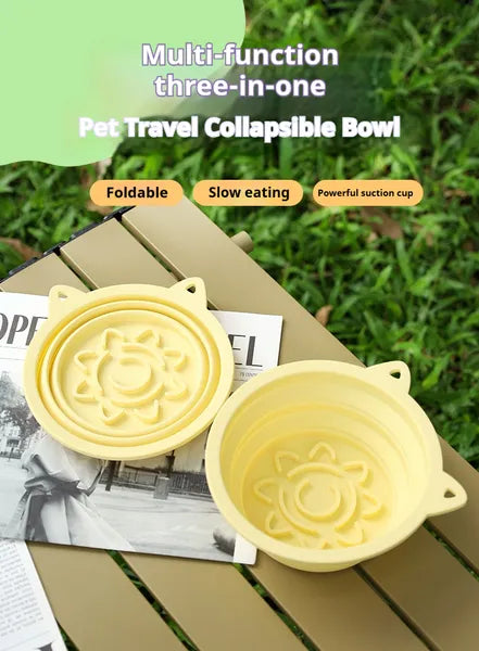 Collapsible Travel Dog Bowl