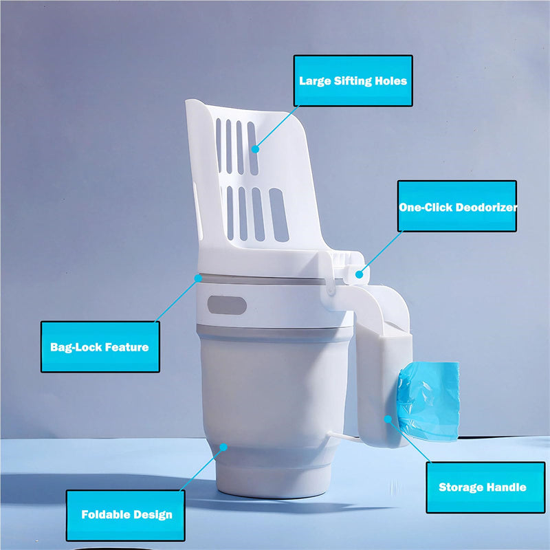 Cat Litter Scoop with Waste Bags — supplier view 4