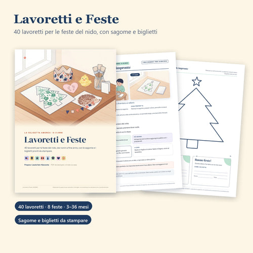 Lavoretti e Feste AMOREA: copertina e pagine interne