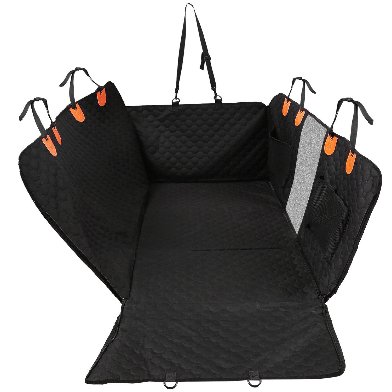 Dog car hammock — Black