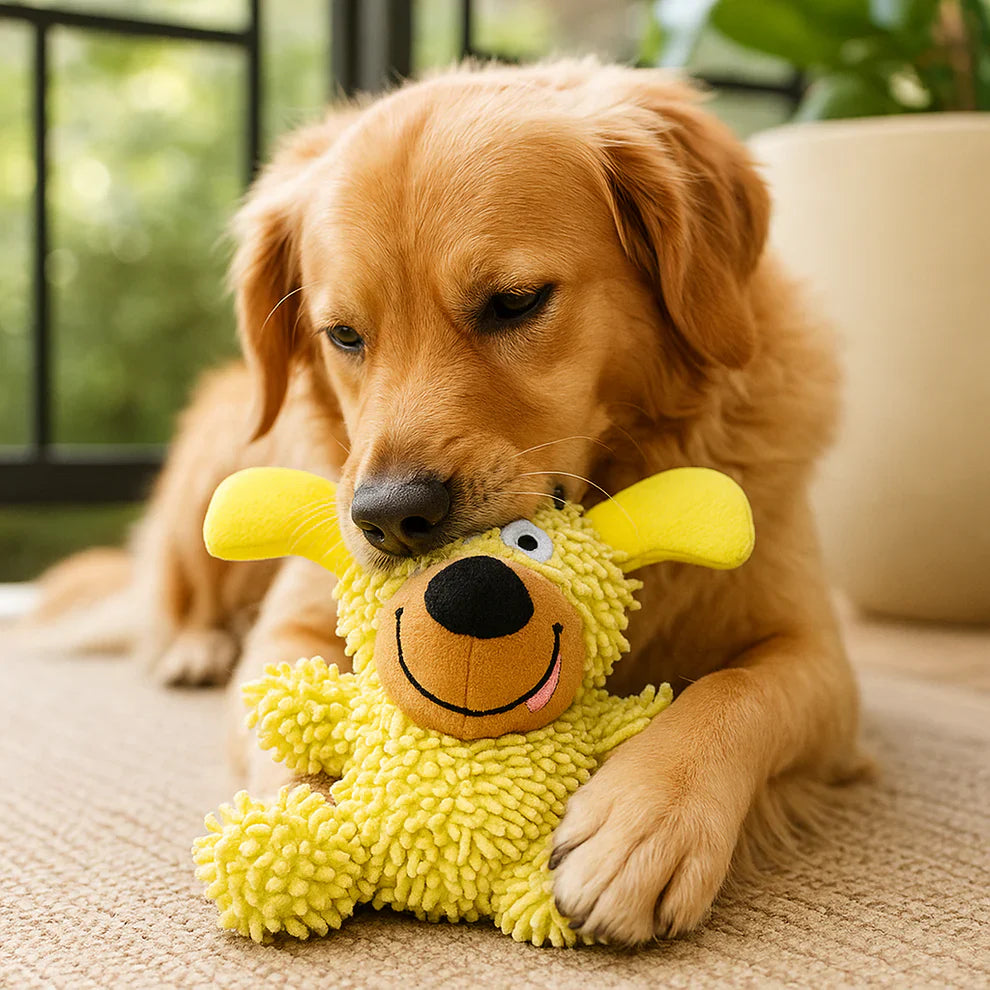 Squeaky Plush Dog Toy by Amorea — product image 1