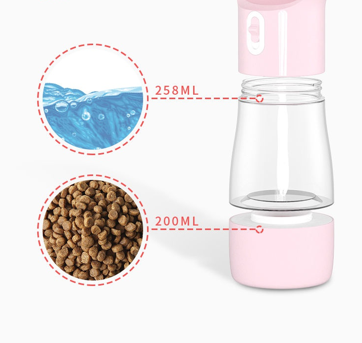 Amorea gallery 2026-07-14:5:portable-dog-water-bottle — Pink