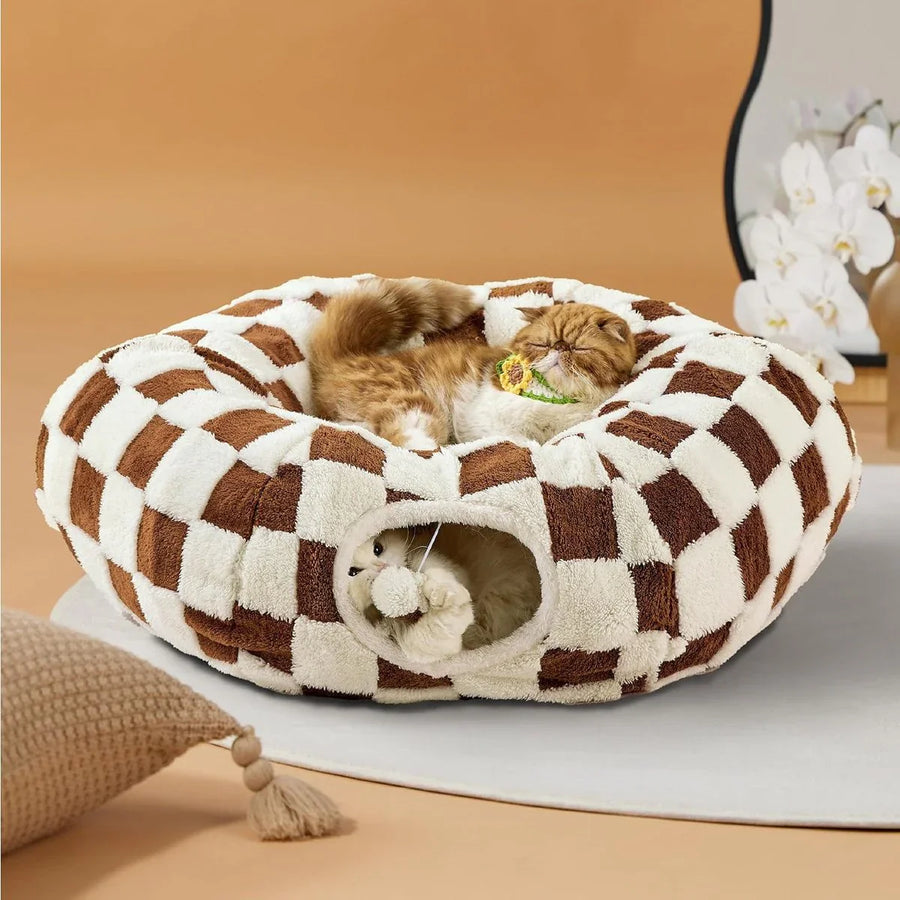 Donut Cat Tunnel Bed by Amorea — product image 1