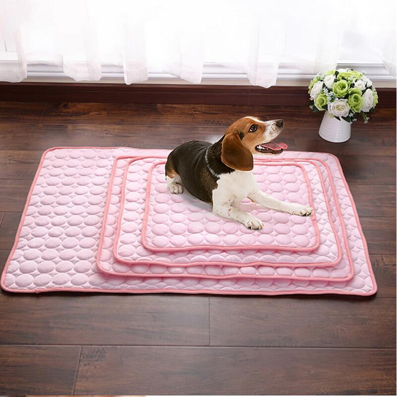 Amorea verified 2026-07-15T13:10:00.000Z: Single pink dog cooling mat