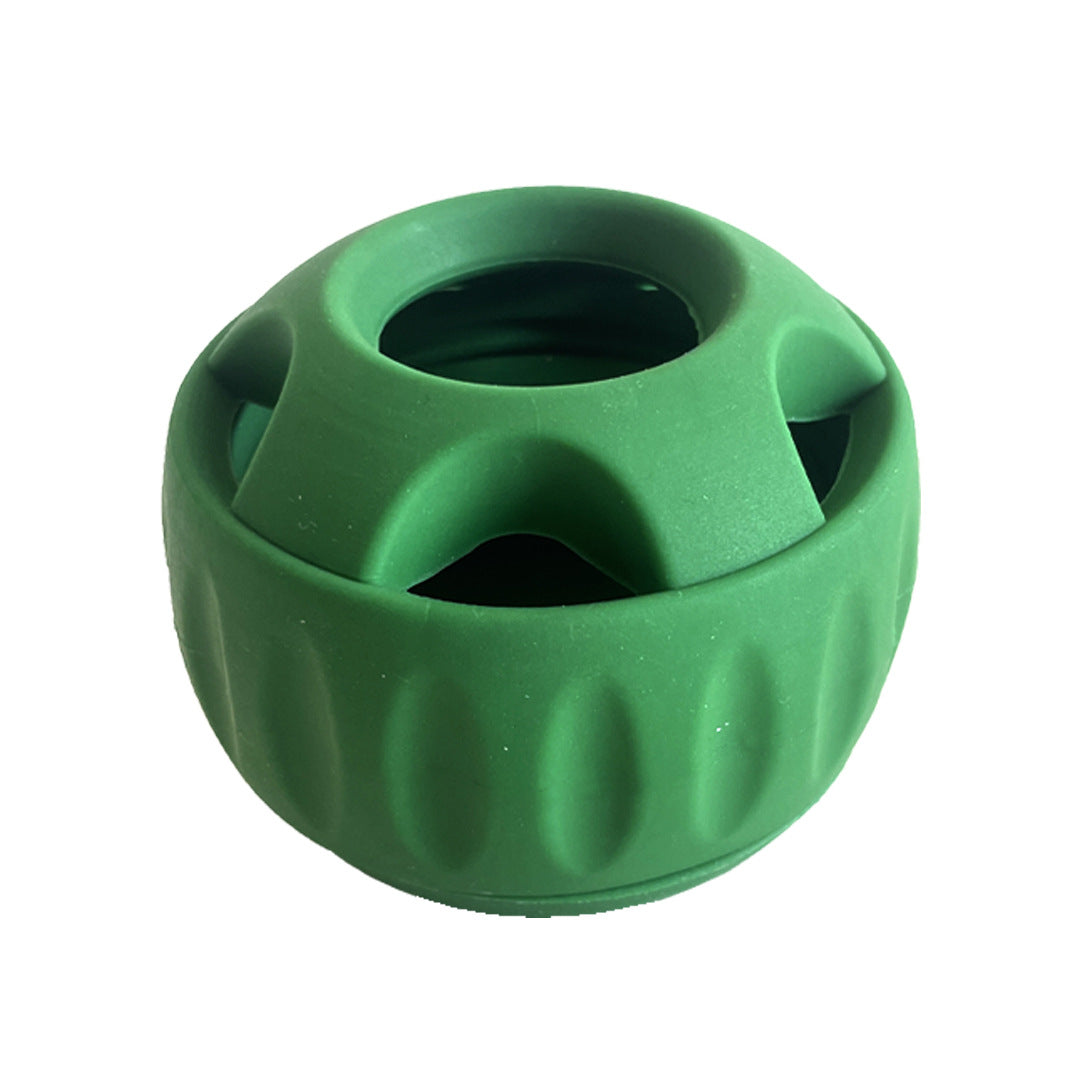 Dog treat dispensing toy — Slow Food Ball Green