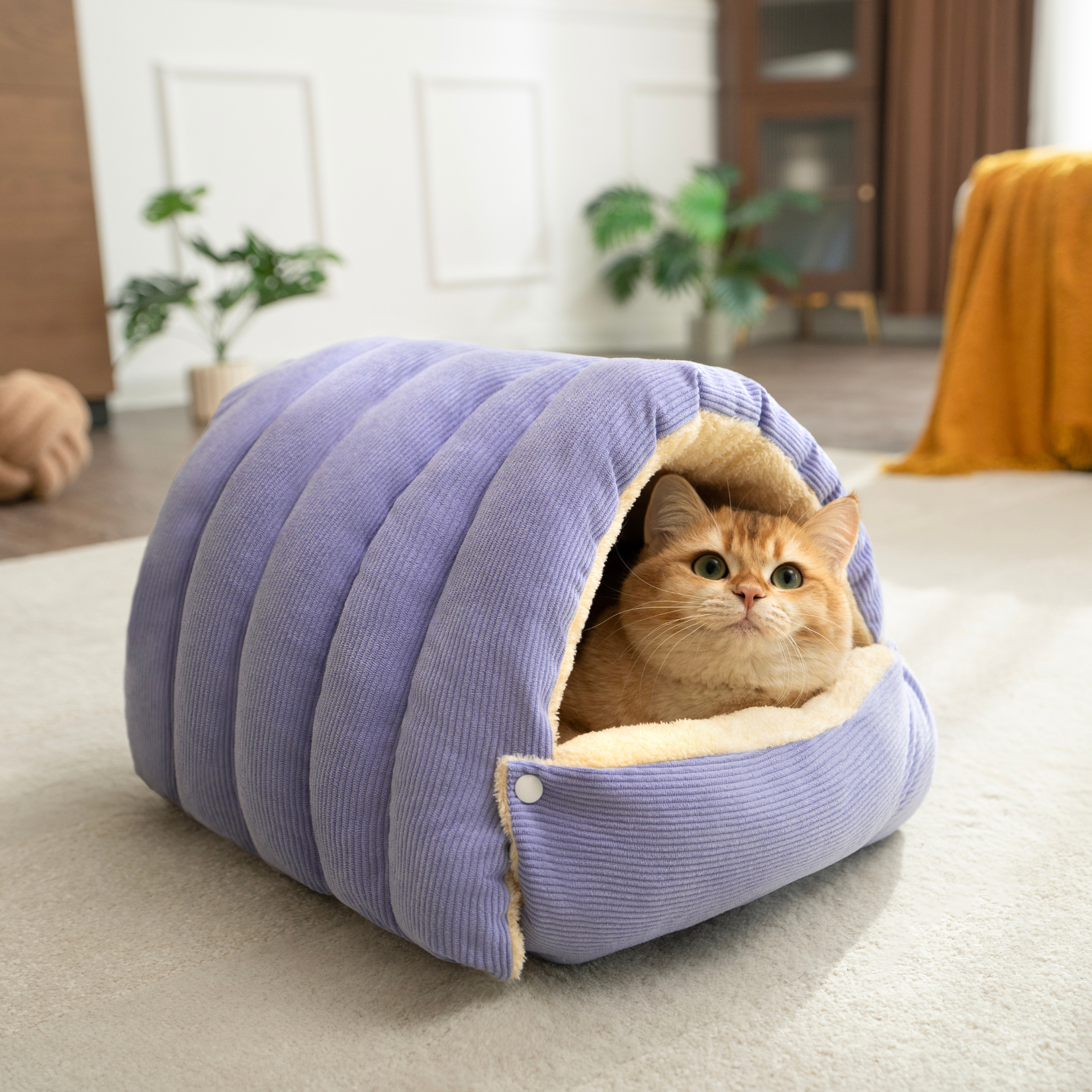 Washable Winter Cat Cave by Amorea — product image 5