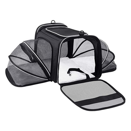 Expandable Soft-Sided Pet Carrier for Travel — supplier view 5