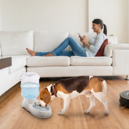 Amorea gallery 2026-07-14:3:gravity-pet-water-dispenser — Beige