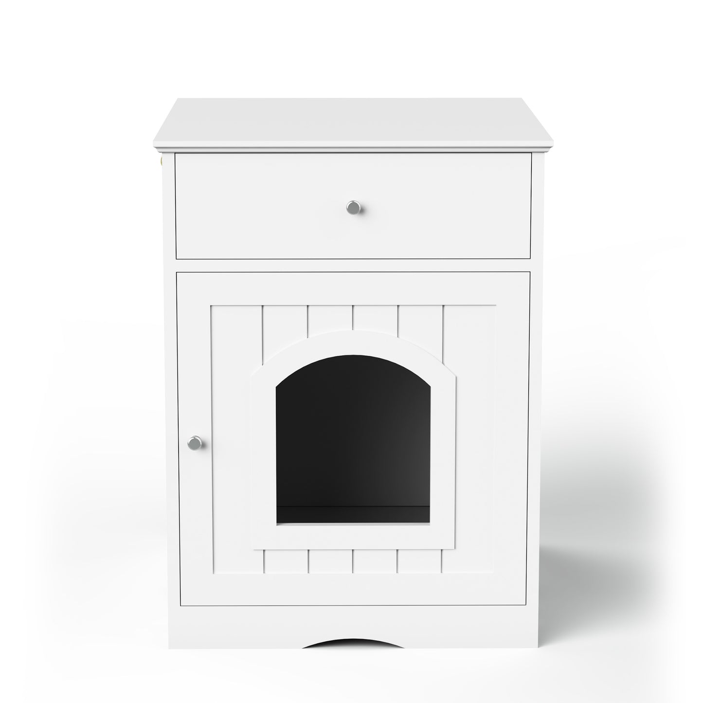 Amorea gallery 2026-07-14:3:litter-box-enclosure — White