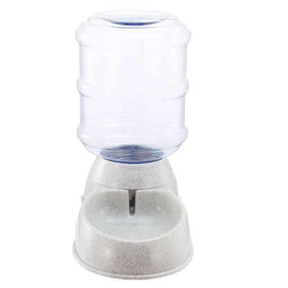 Gravity pet water dispenser — Beige