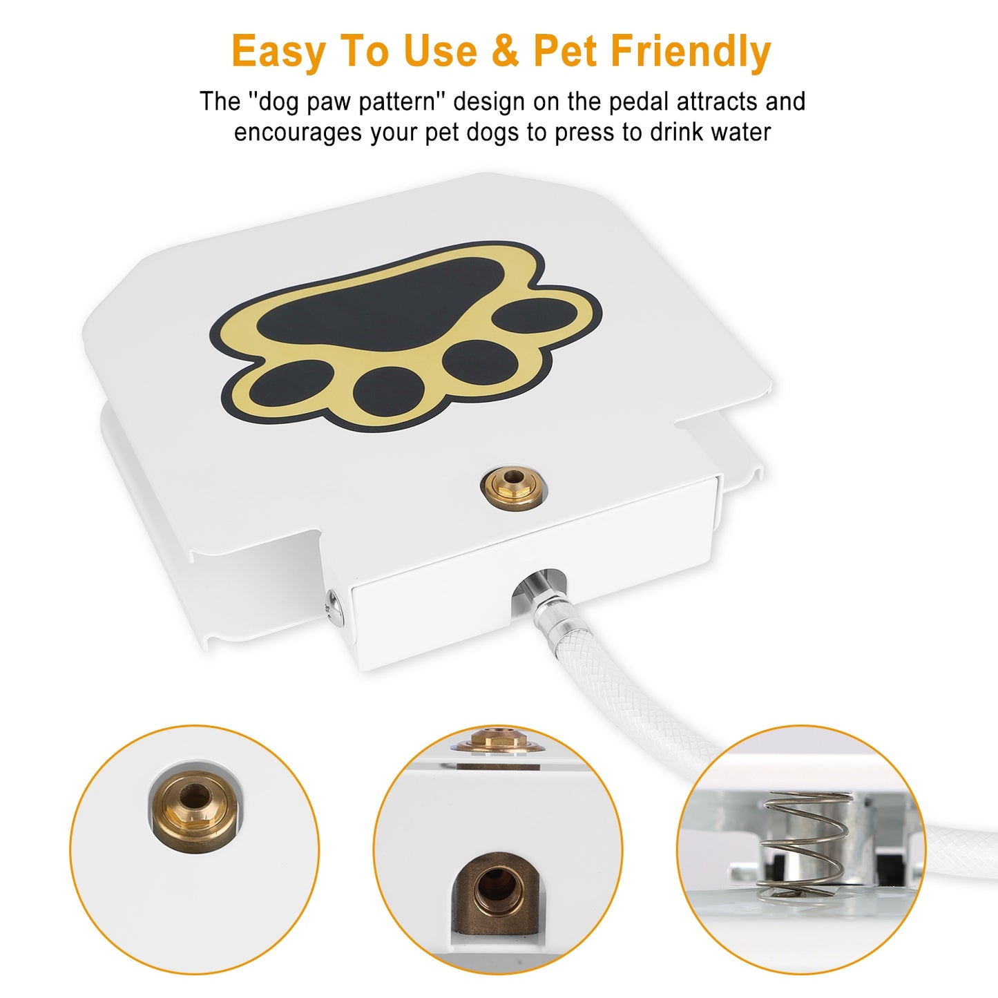 Amorea gallery 2026-07-14:8:outdoor-dog-water-fountain — White