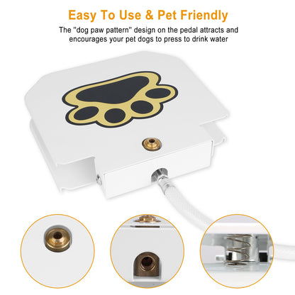 Amorea gallery 2026-07-14:8:outdoor-dog-water-fountain — White