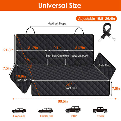 Amorea gallery 2026-07-14:4:dog-car-seat-cover — Black