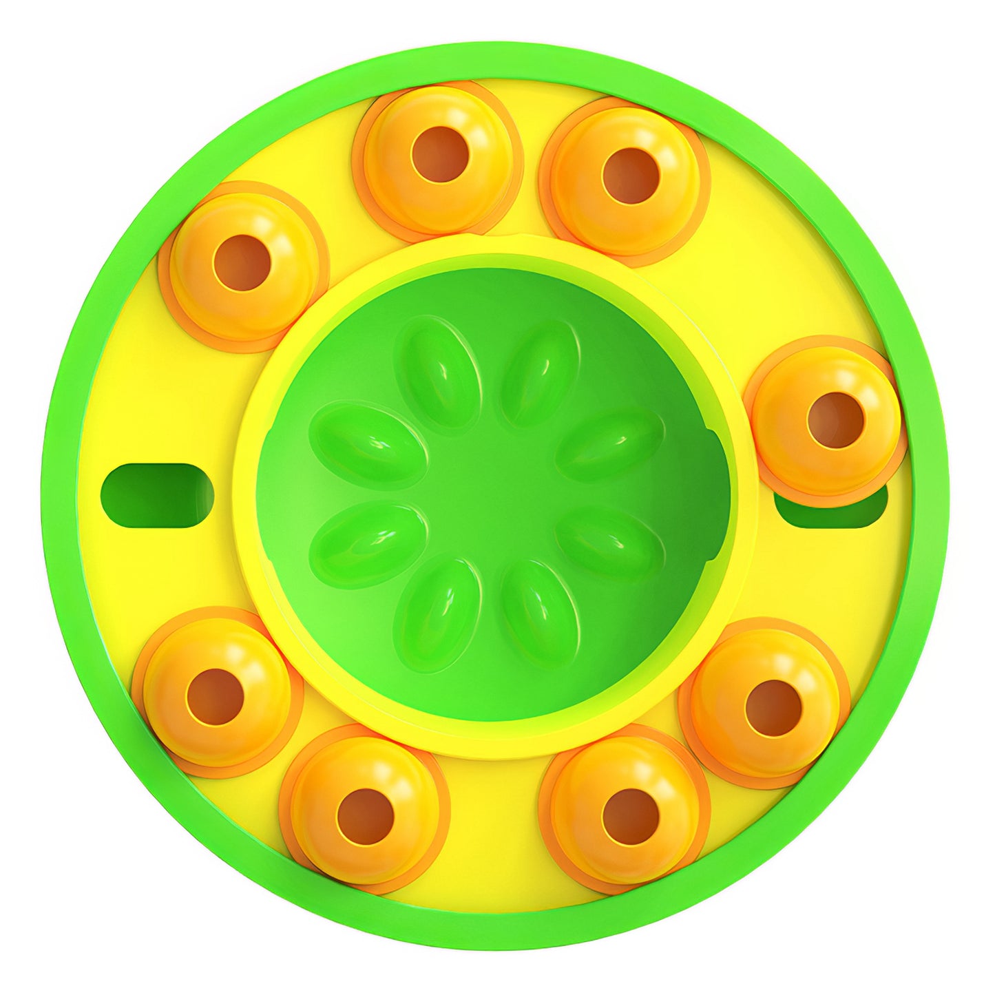 Dog puzzle feeder — Green