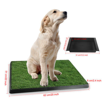 Amorea gallery 2026-07-14:8:dog-grass-potty-pad — Black