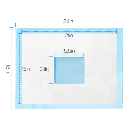 Amorea gallery 2026-07-14:6:puppy-pee-pads — 50Pcs