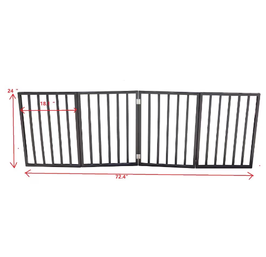 Amorea gallery 2026-07-14:7:dog-gate-for-doorway — Dark Brown