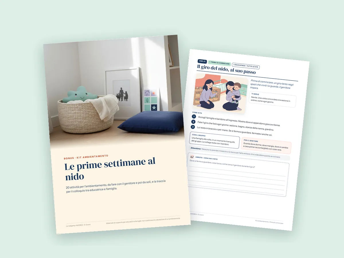 Bonus Kit ambientamento: copertina e una pagina