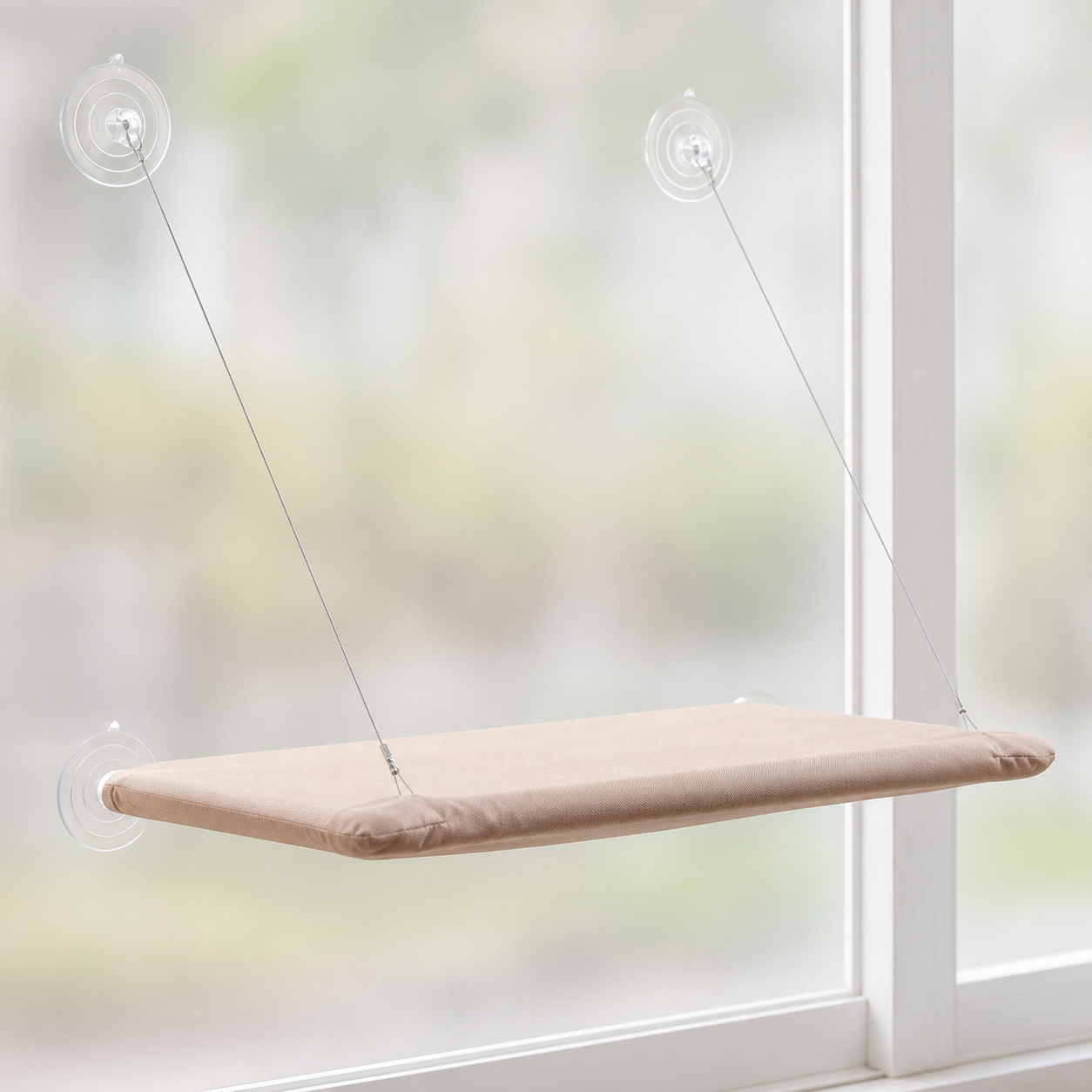 Cat Window Perch for Elevated Indoor Rest — clean side profile