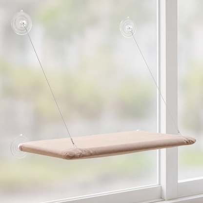 Cat Window Perch for Elevated Indoor Rest — clean side profile