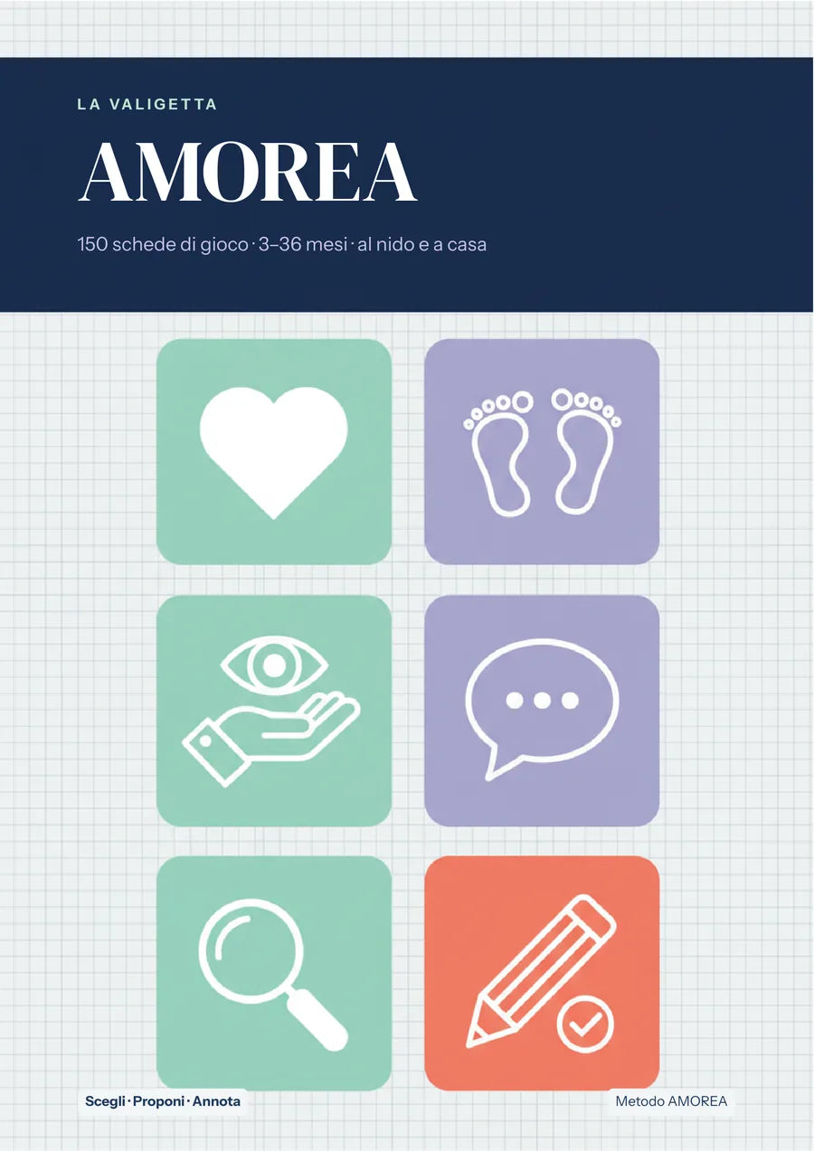 La copertina della Valigetta AMOREA