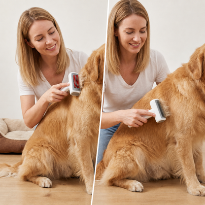 2-in-1 Pet Grooming Brush by Amorea — product image 3