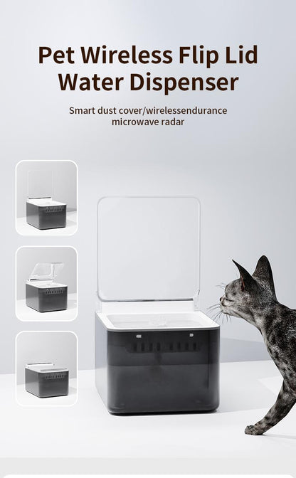 Amorea gallery 2026-07-14:16:stainless-steel-pet-water-fountain — 3L