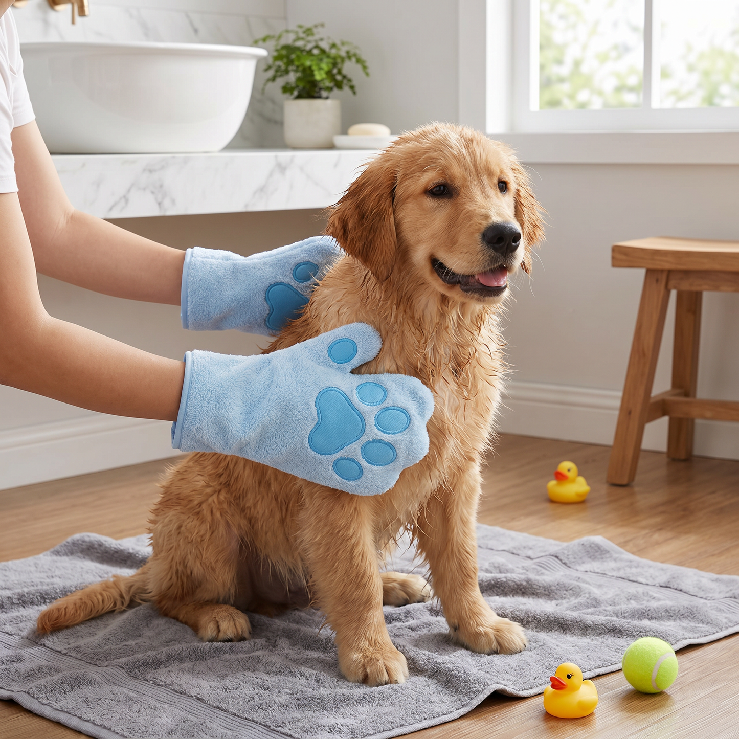 Glove-Style Pet Drying Towel by Amorea — product image 1