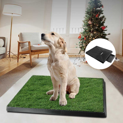 Dog grass potty pad — Black