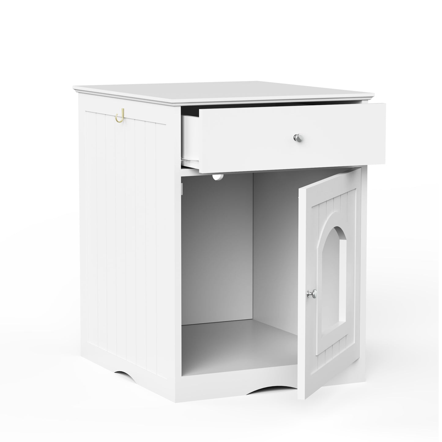 Amorea gallery 2026-07-14:8:litter-box-enclosure — White
