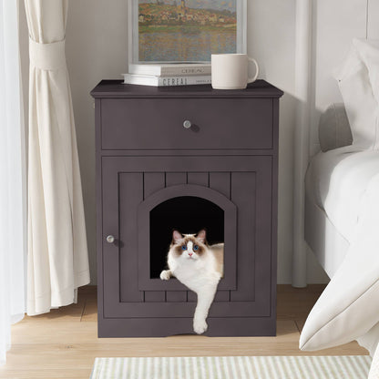 Amorea gallery 2026-07-14:10:litter-box-cabinet — Brown