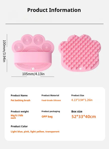 Amorea gallery 2026-07-14:5:dog-bath-brush — Pink