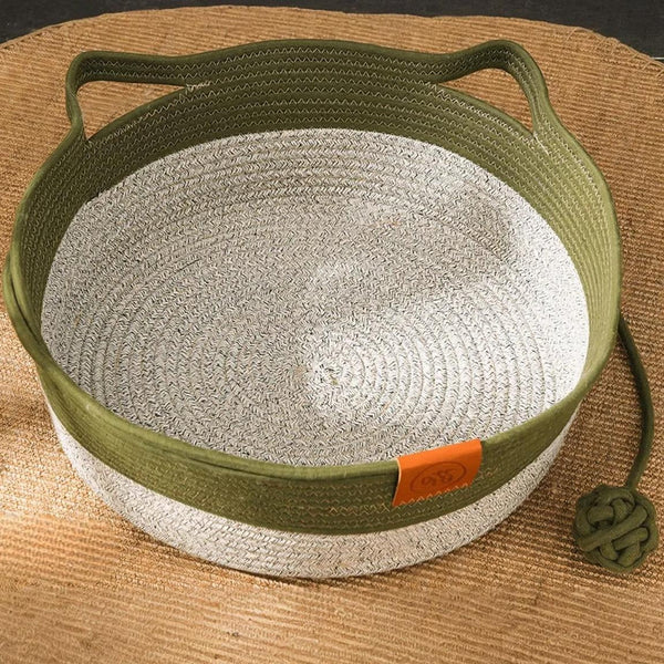 Woven Cat Basket Bed by Amorea — product image 3