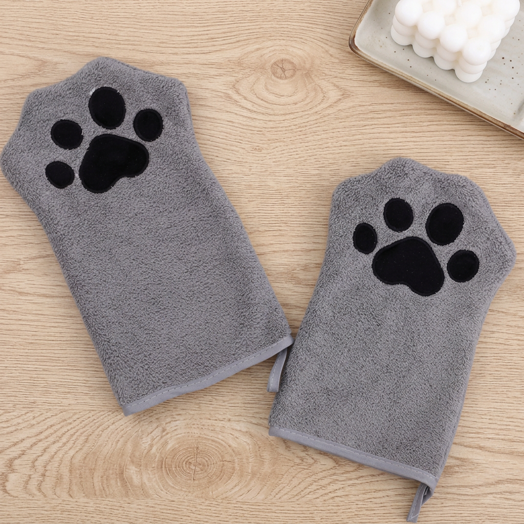 Glove-Style Pet Drying Towel by Amorea — product image 4