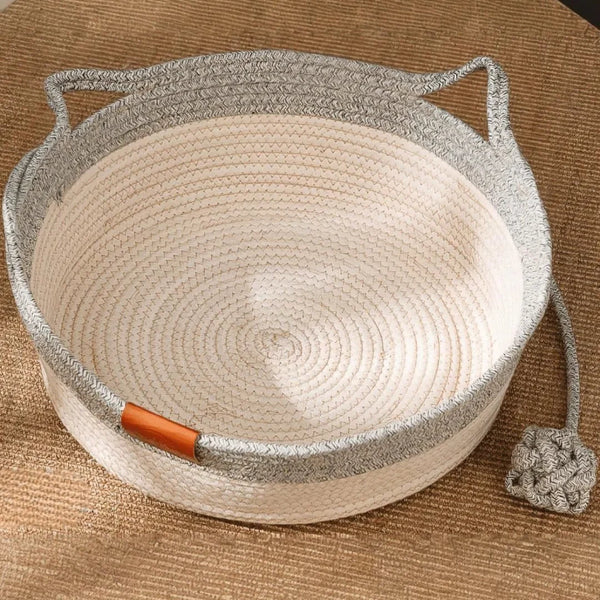 Woven Cat Basket Bed by Amorea — product image 2