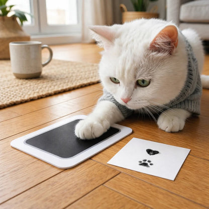 Paw and nose print examples