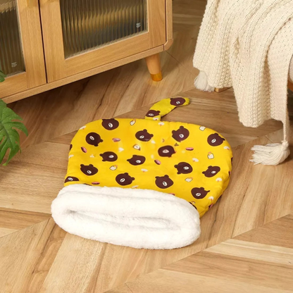 Fleece-Lined Cat Sleeping Bag by Amorea — product image 3