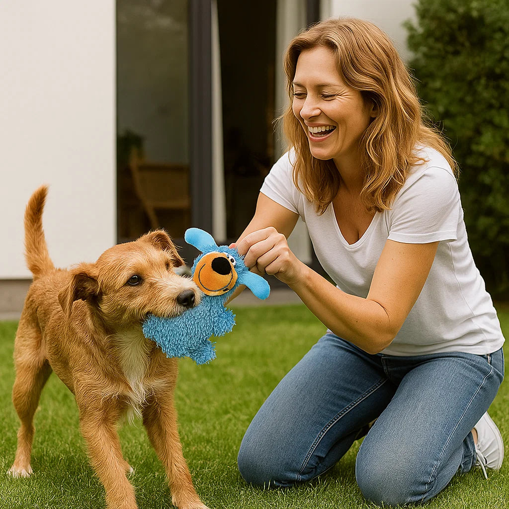 Squeaky Plush Dog Toy by Amorea — product image 4